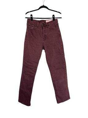 rag & bone Men's Jeans in Deep Burgundy
